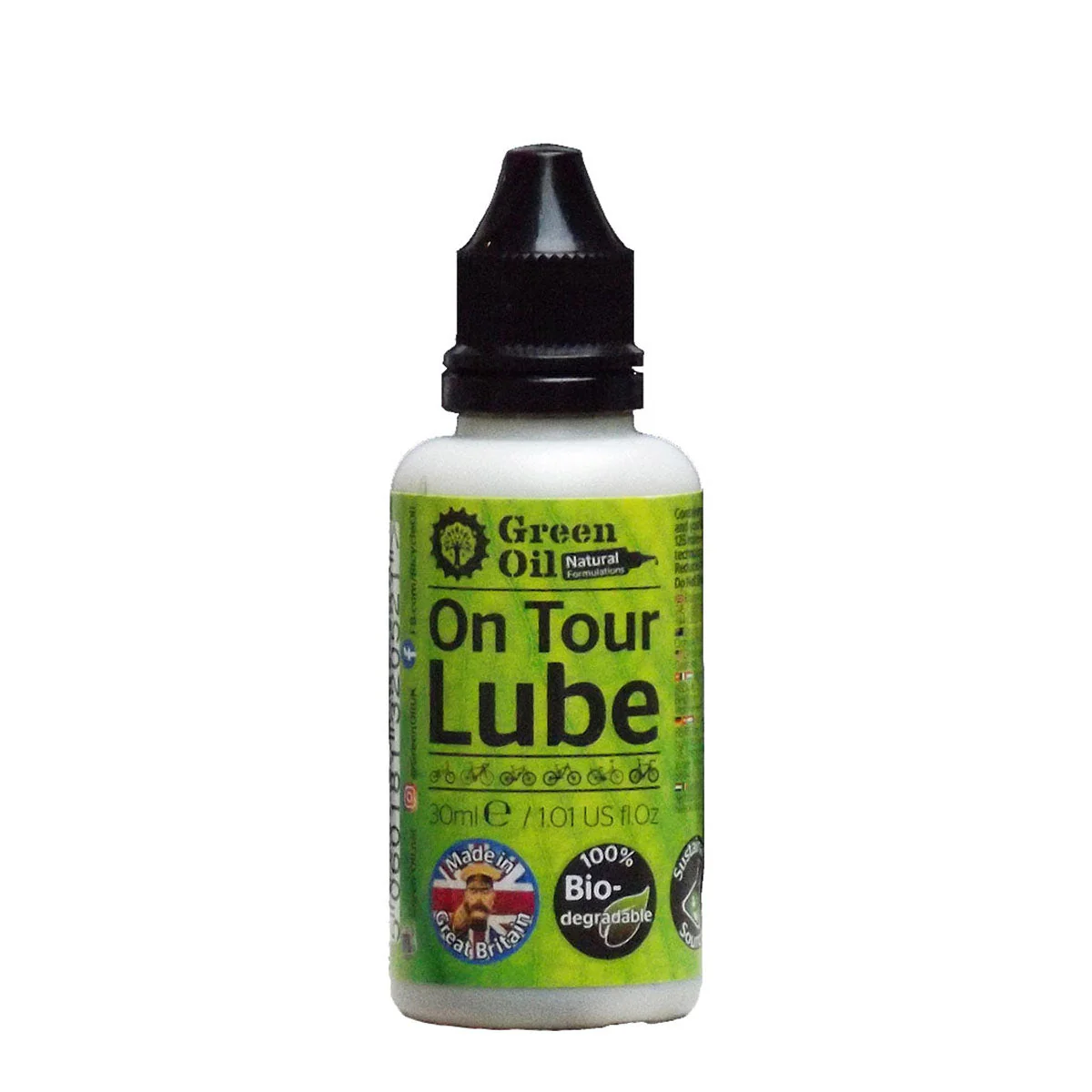 Green Oil - "On Tour" Wet Chain Lube - 30ml (NEW SIZE) - Image 2