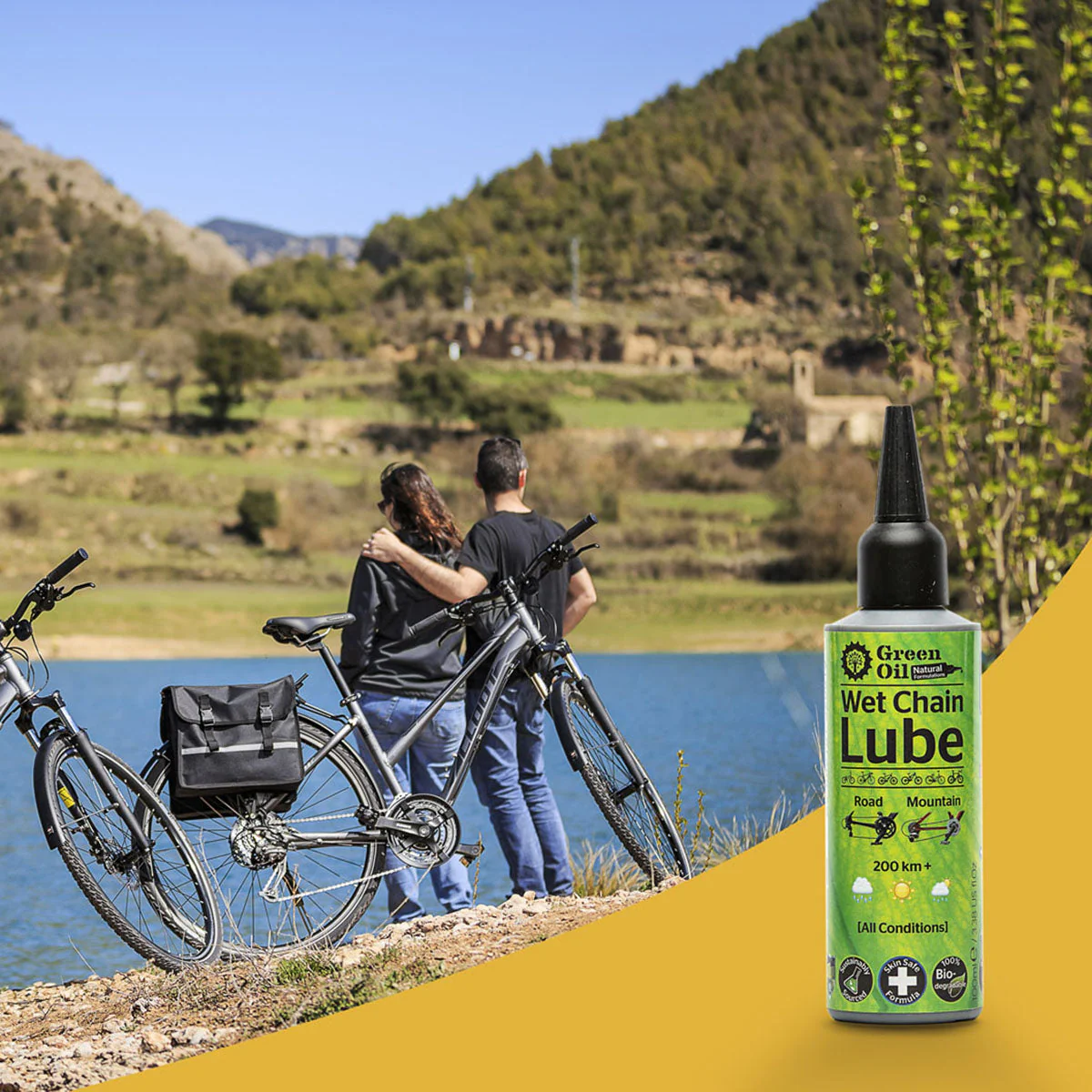 Green Oil - Wet Chain Lube - Wet & Dry Conditions - Image 11