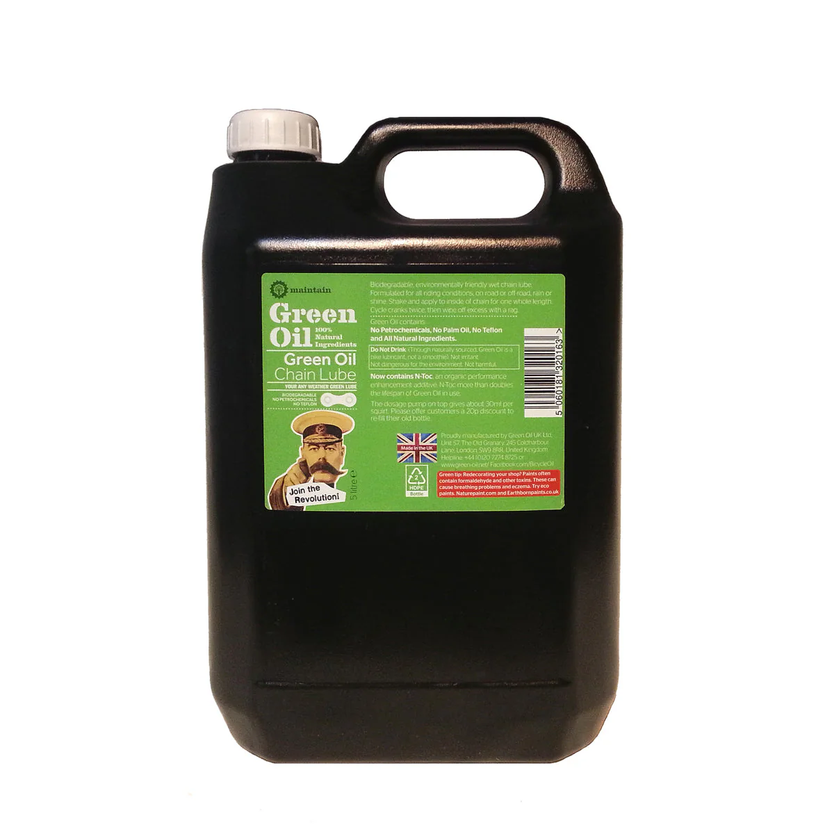 Green Oil - Wet Chain Lube - Wet & Dry Conditions - Image 4