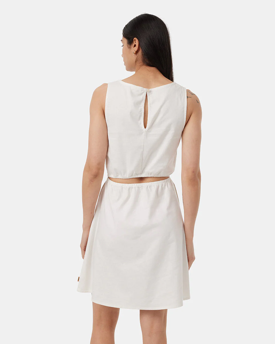 Hemp Cutout Dress - Image 3