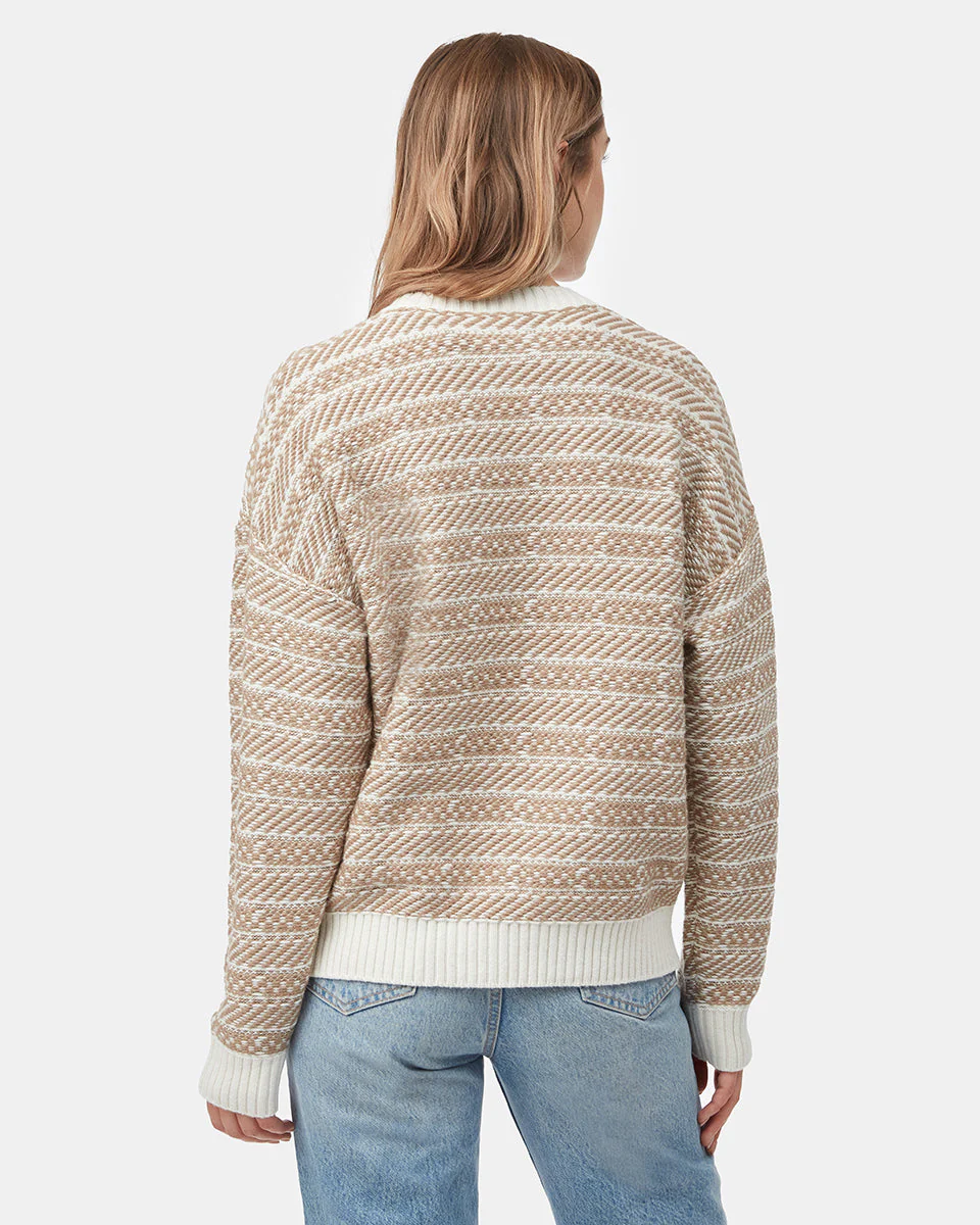 Highline Intarsia Crew Sweater - Image 3