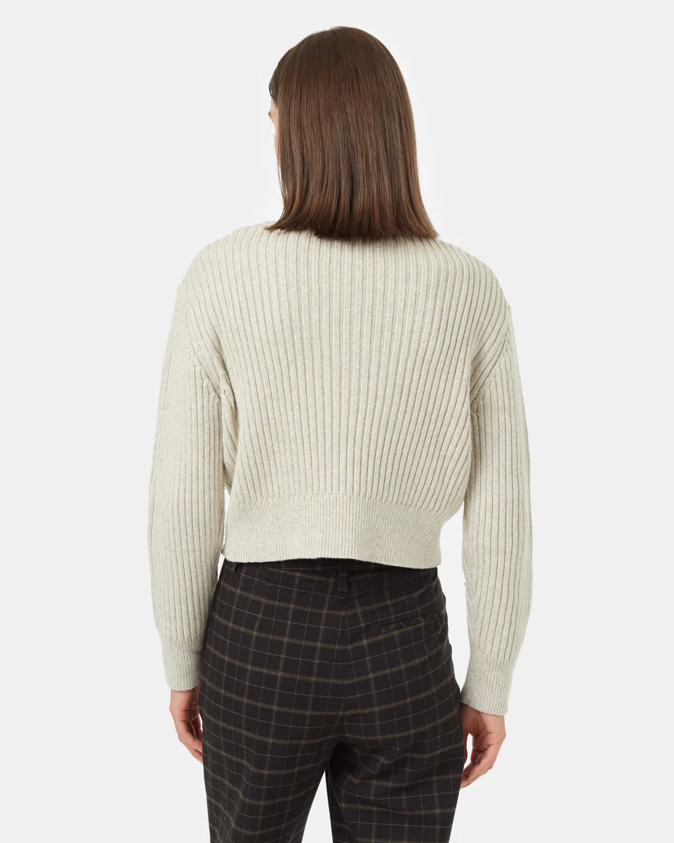 Highline Rib Cropped Mock Neck - Image 3