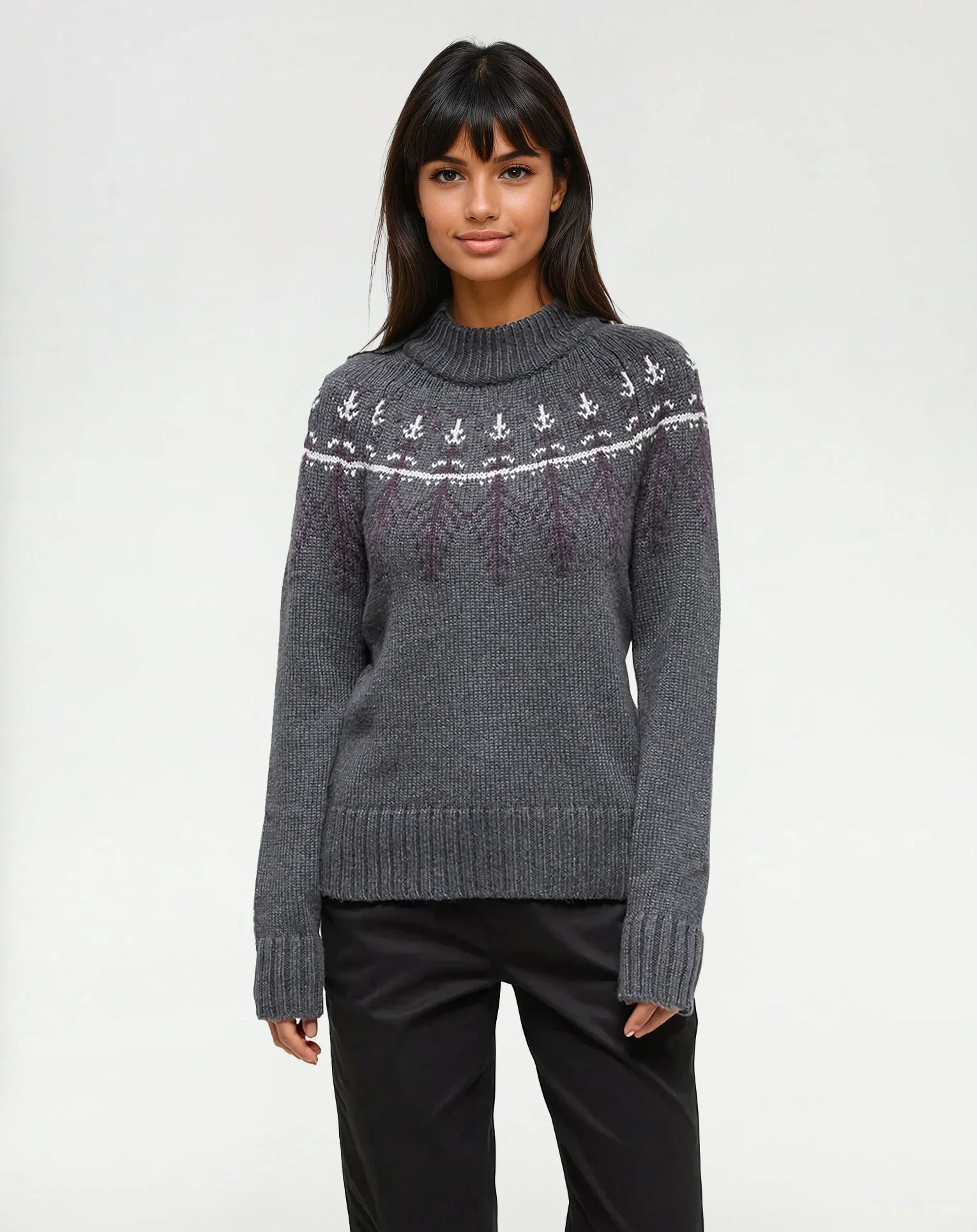 Highline Wool Intarsia Sweater