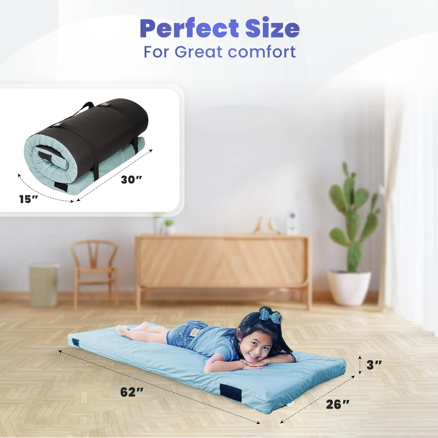 Home Bed Comfort with the Matrix Air-Cell Memory Foam Camping Mattress - Image 12