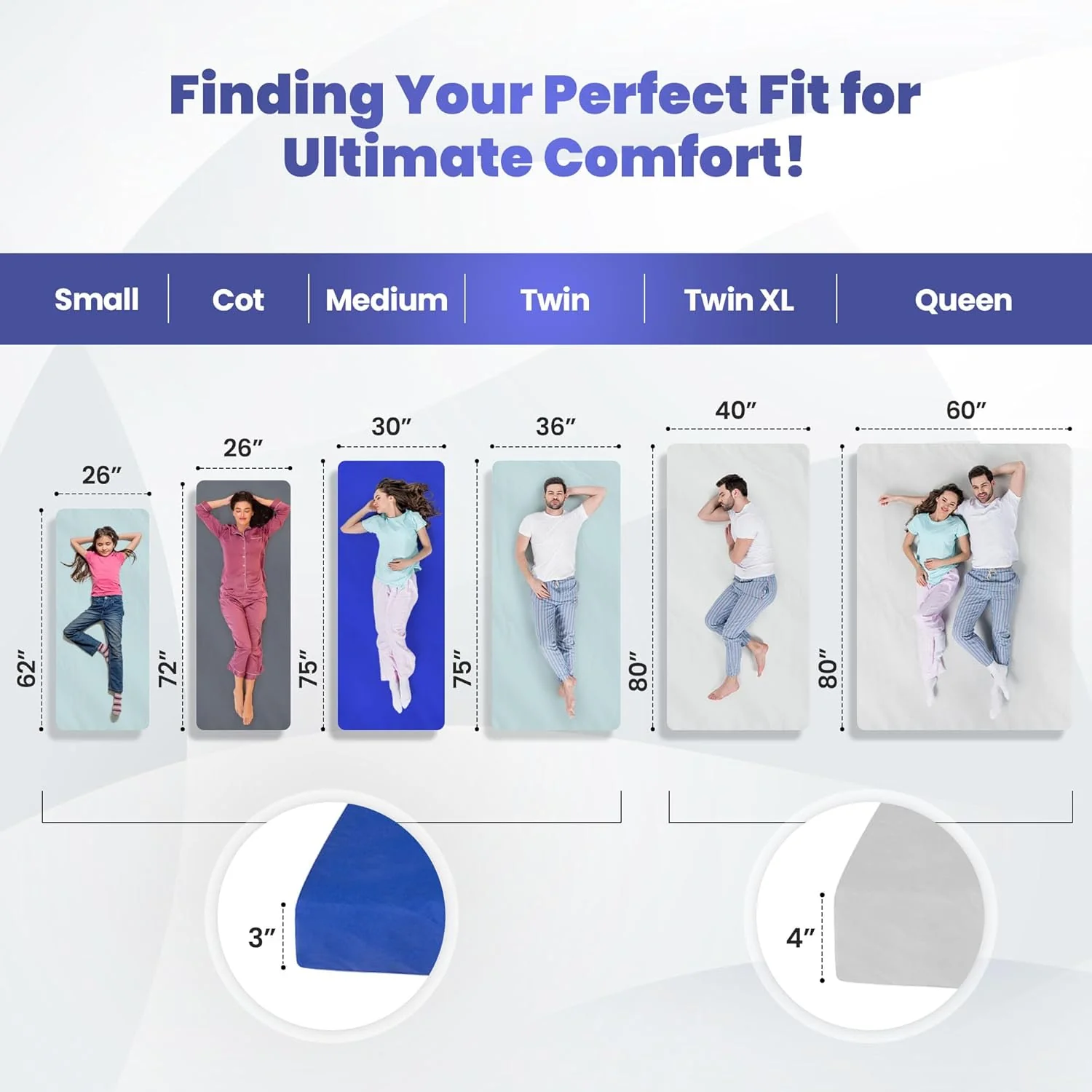 Home Bed Comfort with the Matrix Air-Cell Memory Foam Camping Mattress - Image 19