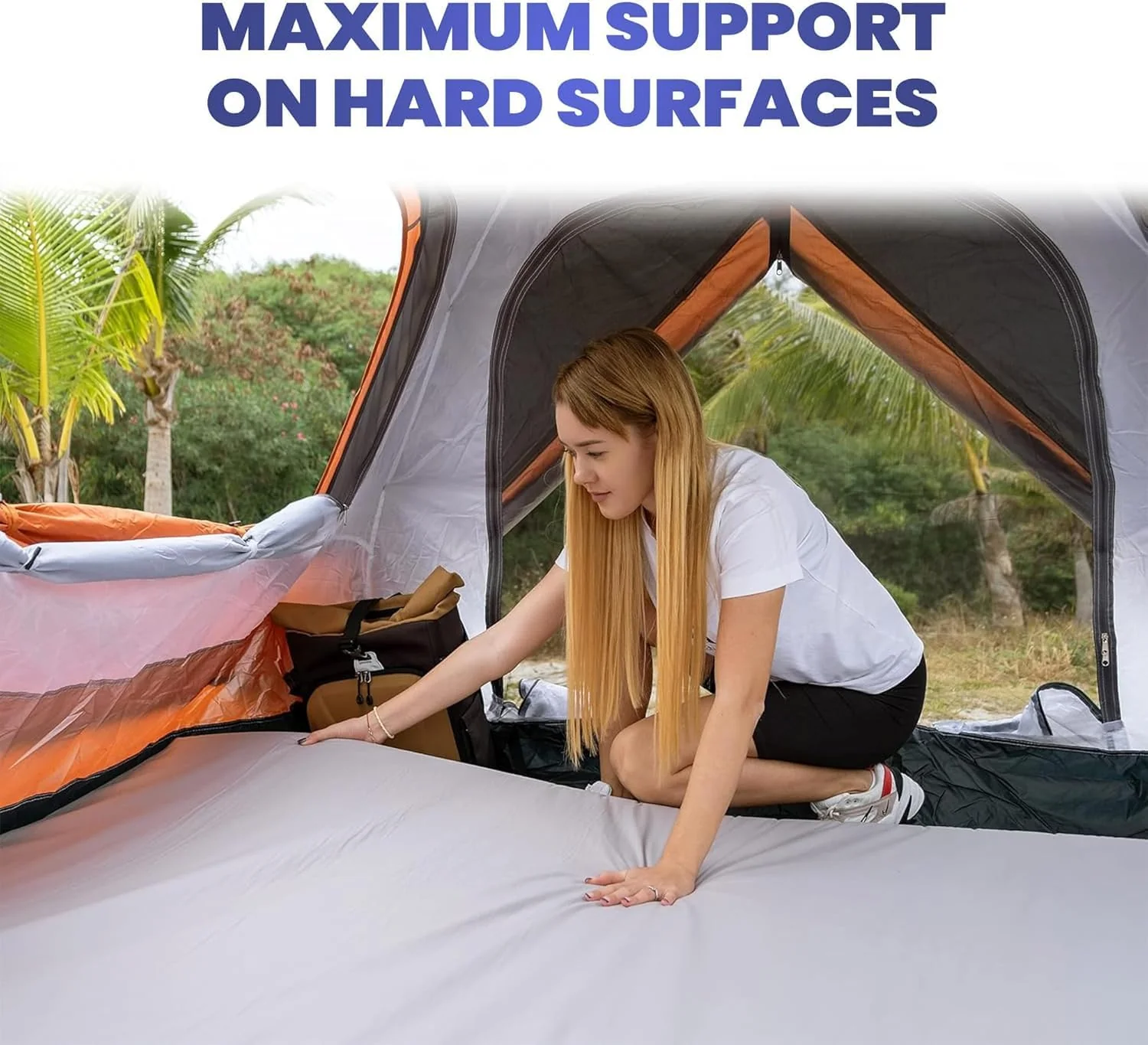 Home Bed Comfort with the Matrix Air-Cell Memory Foam Camping Mattress - Image 56