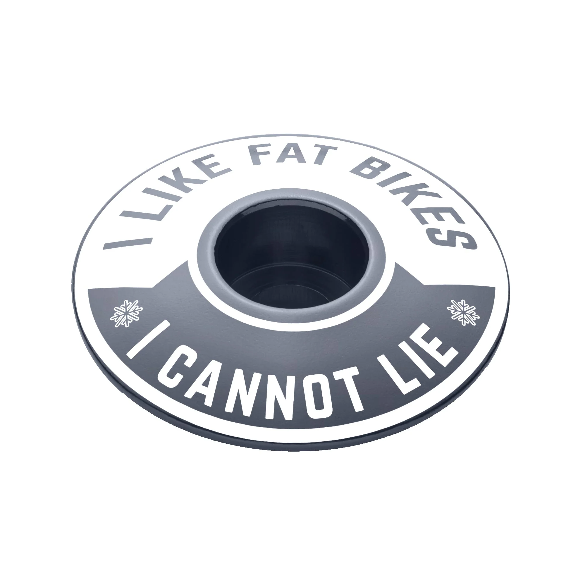 I Like Fat Bikes & I Cannot Lie Bicycle Headset Cap - Image 15