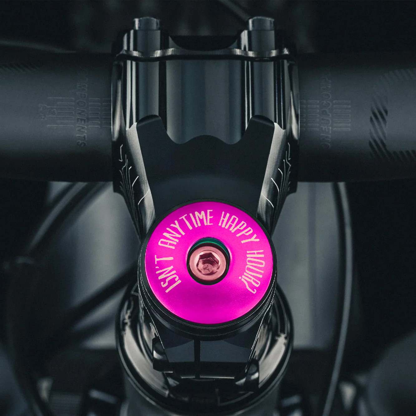 It's 5 of the Clock Anytime - Custom Bicycle Headset Cap - Image 16