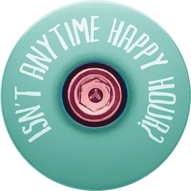 It's 5 of the Clock Anytime - Custom Bicycle Headset Cap - Image 17
