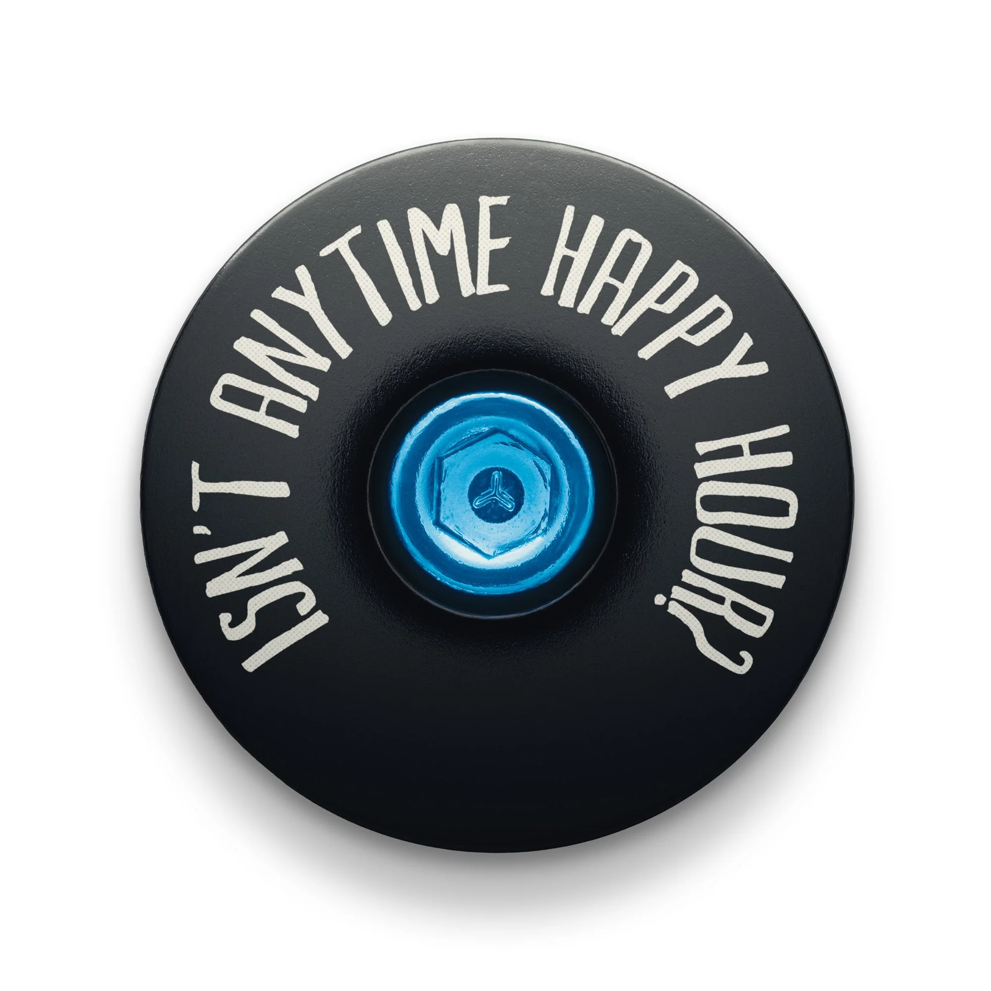 It's 5 of the Clock Anytime - Custom Bicycle Headset Cap - Image 3