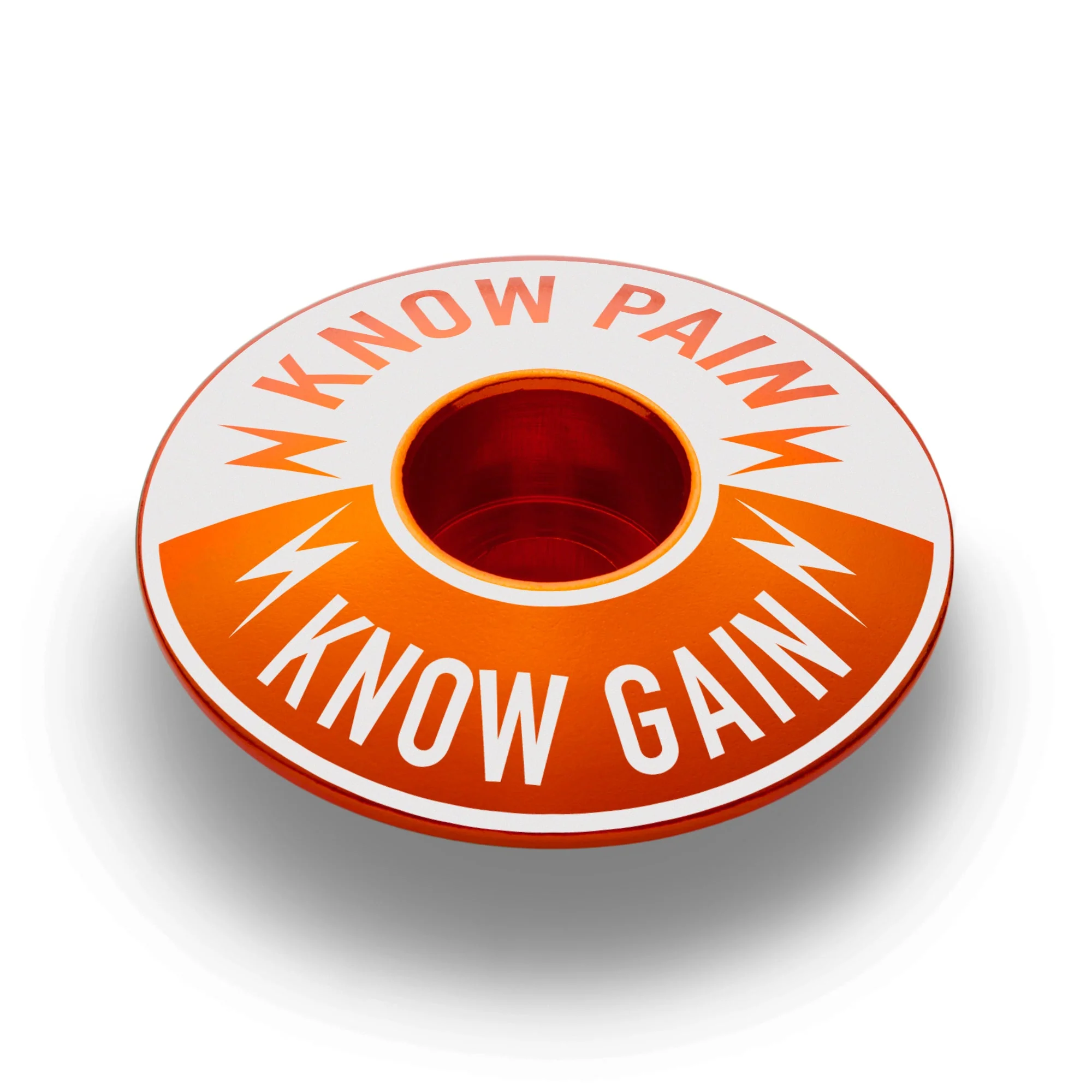 Know Pain Know Gain - Bicycle Headset Cap - Image 10