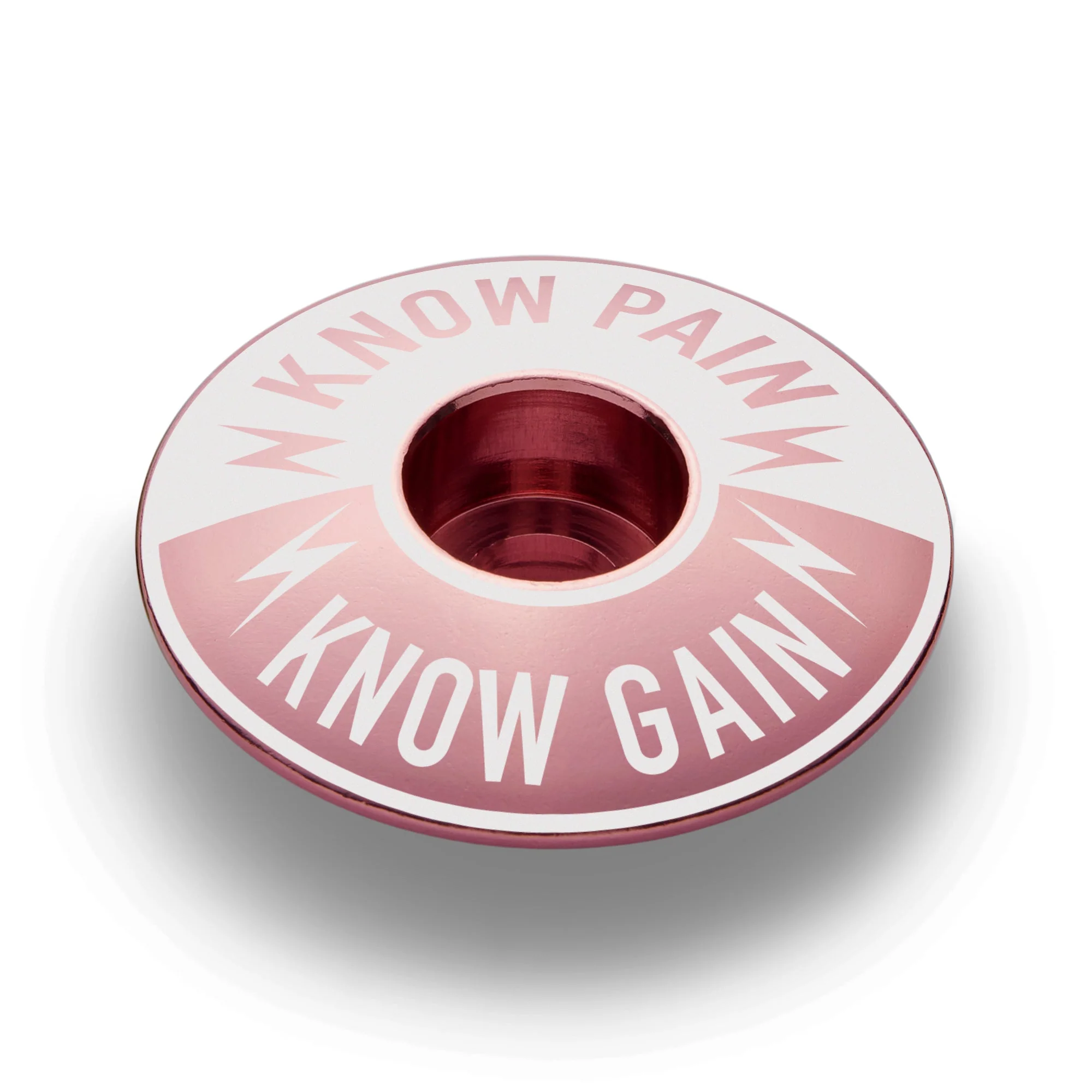 Know Pain Know Gain - Bicycle Headset Cap - Image 11