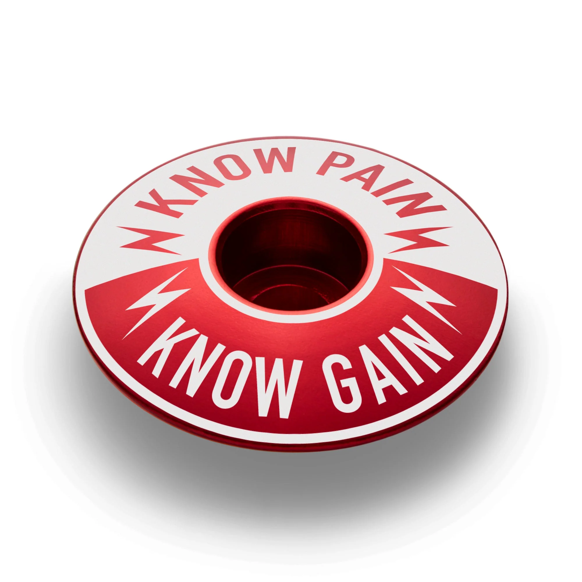 Know Pain Know Gain - Bicycle Headset Cap - Image 13