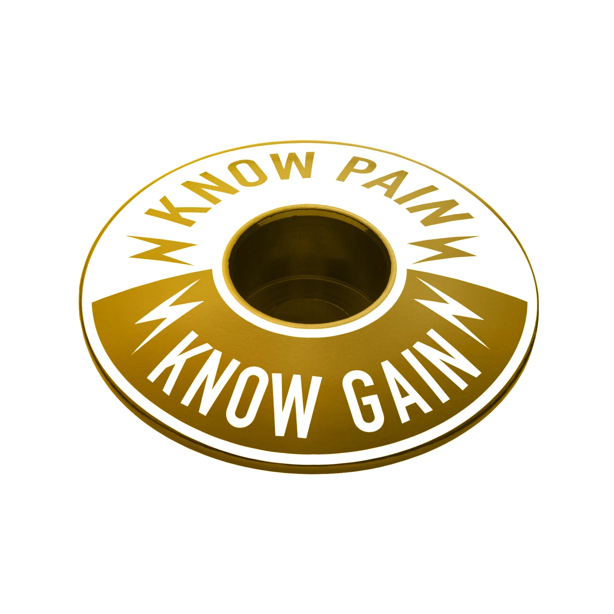 Know Pain Know Gain - Bicycle Headset Cap - Image 14