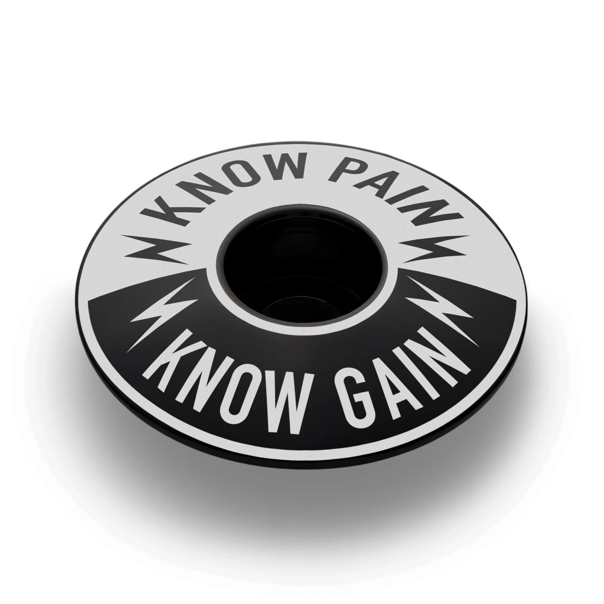 Know Pain Know Gain - Bicycle Headset Cap - Image 4