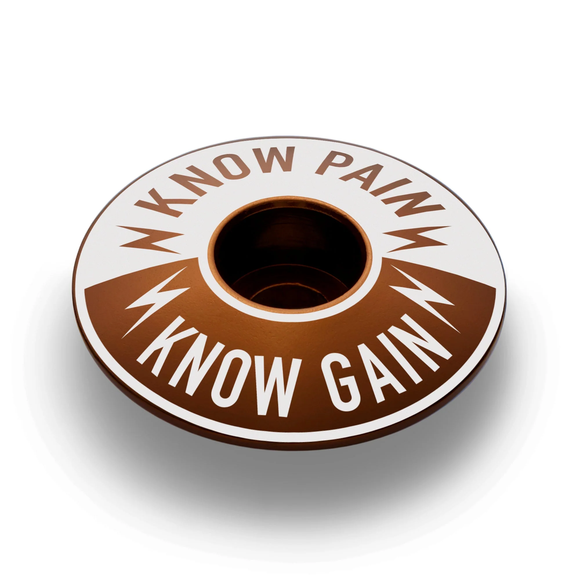 Know Pain Know Gain - Bicycle Headset Cap - Image 5