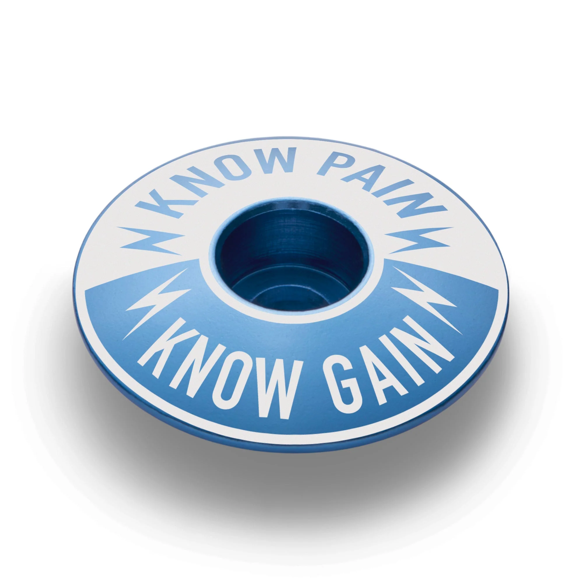 Know Pain Know Gain - Bicycle Headset Cap - Image 8