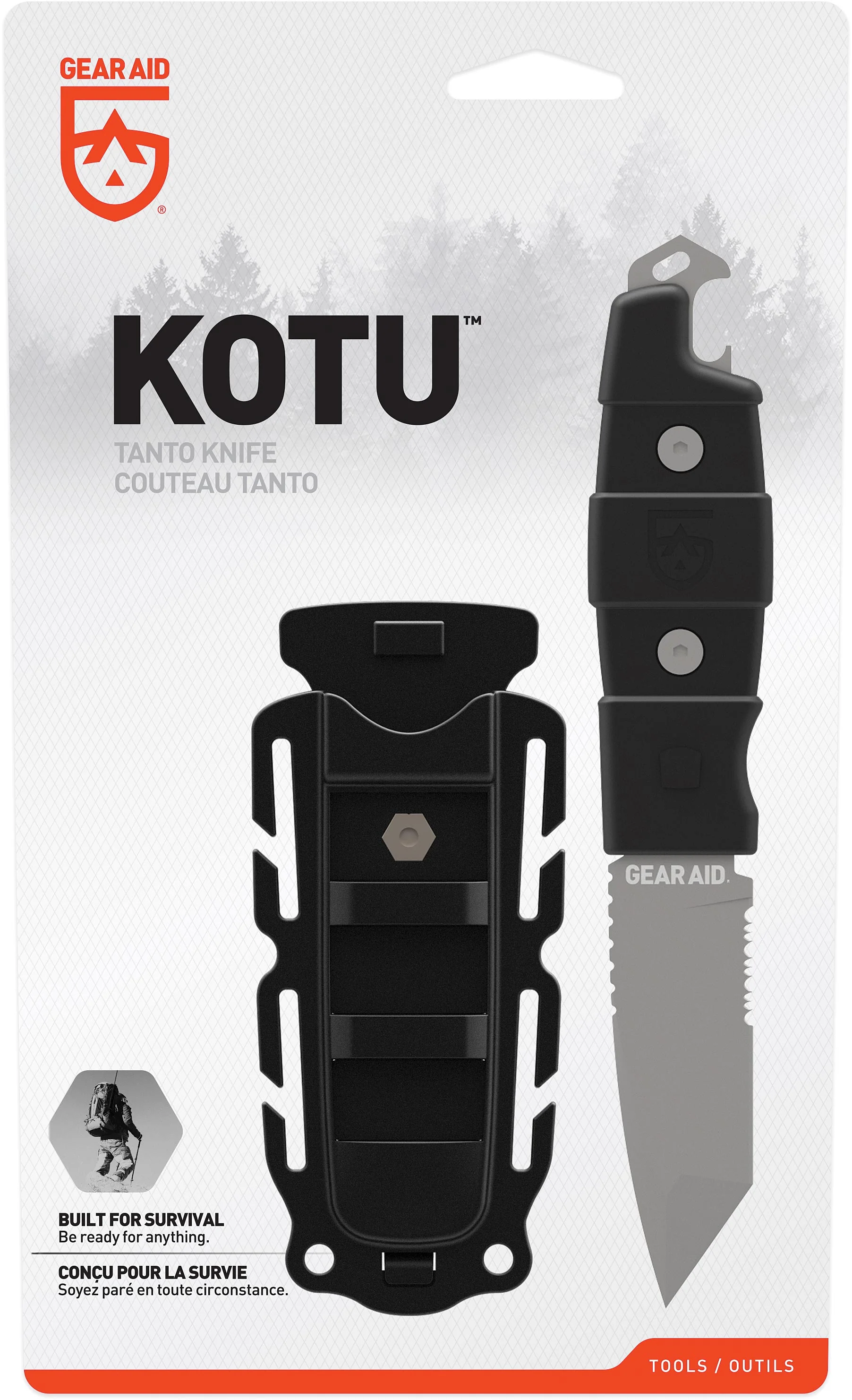 Kotu Tanto Knife Black