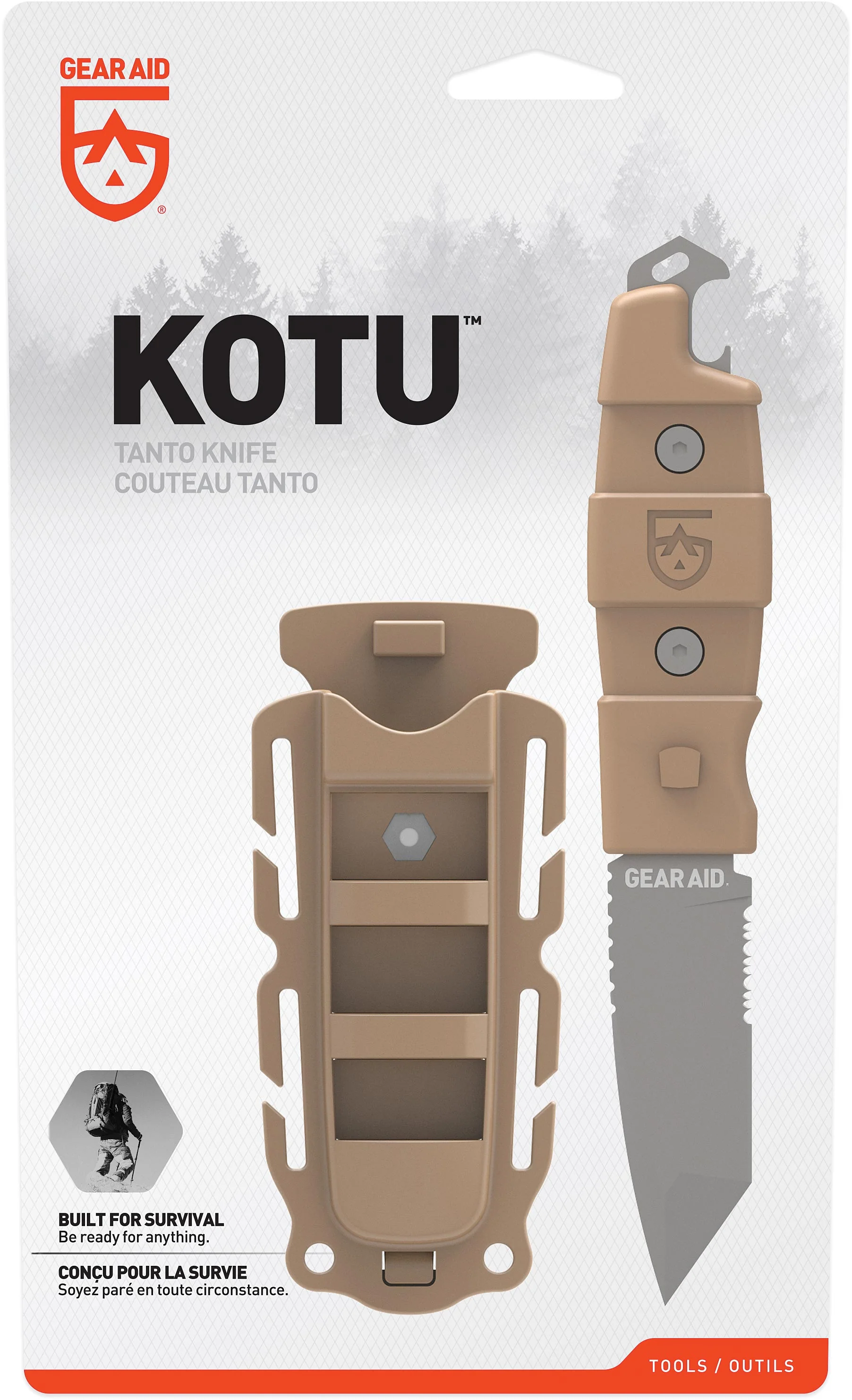 Kotu Tanto Knife Coyote