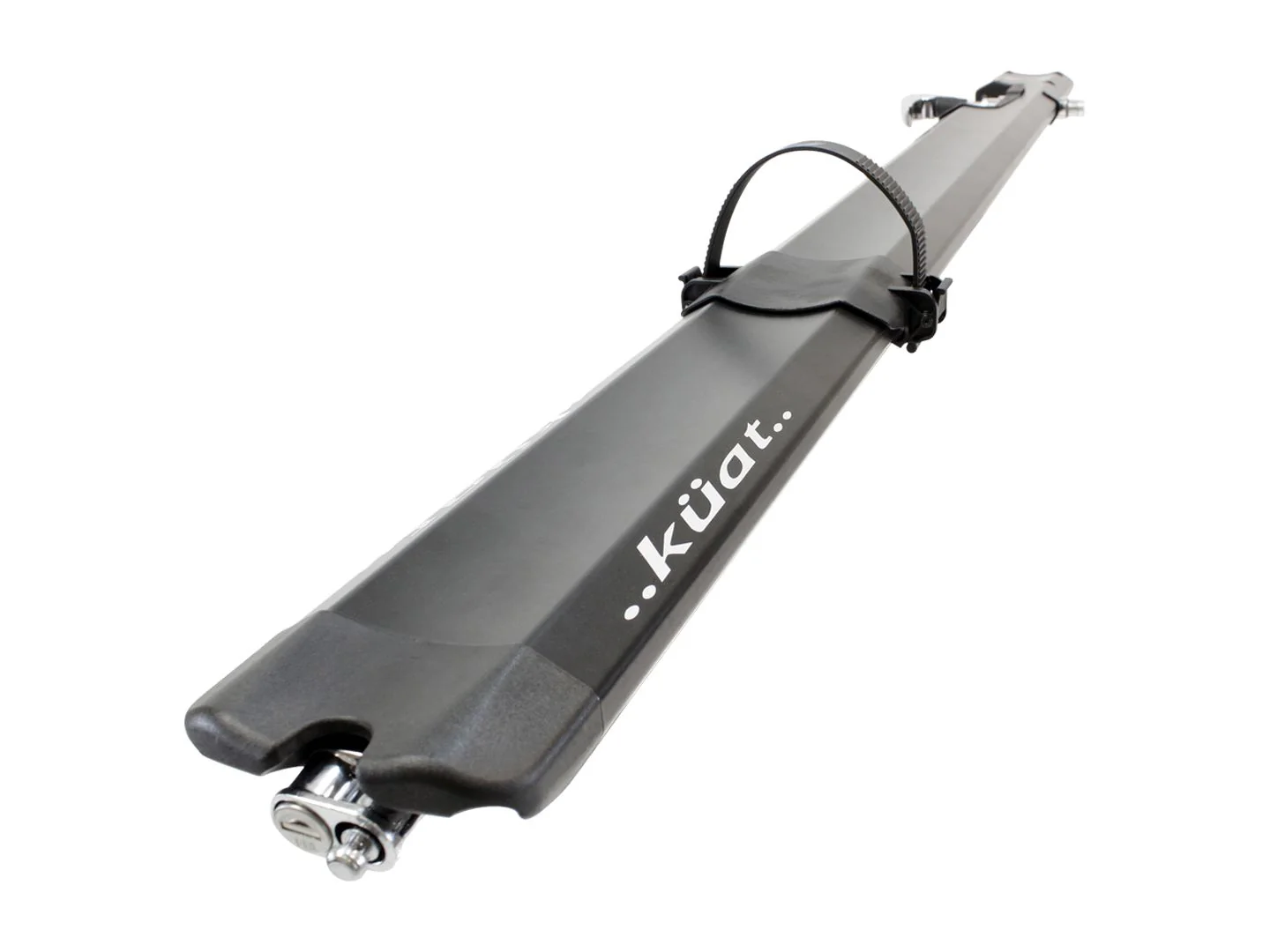 Kuat Trio Fork mounted bike rack Fits most racks and factory bars Black Polished Chrome - Image 2