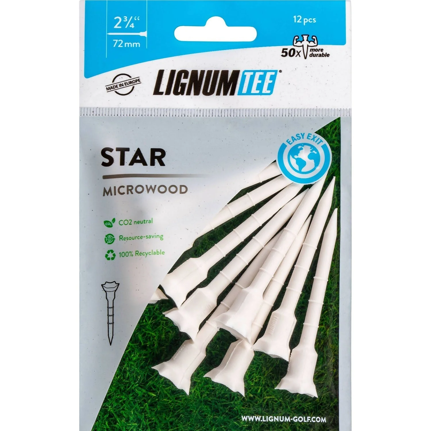 Lignum Tee - Star Golf Tees - Image 2