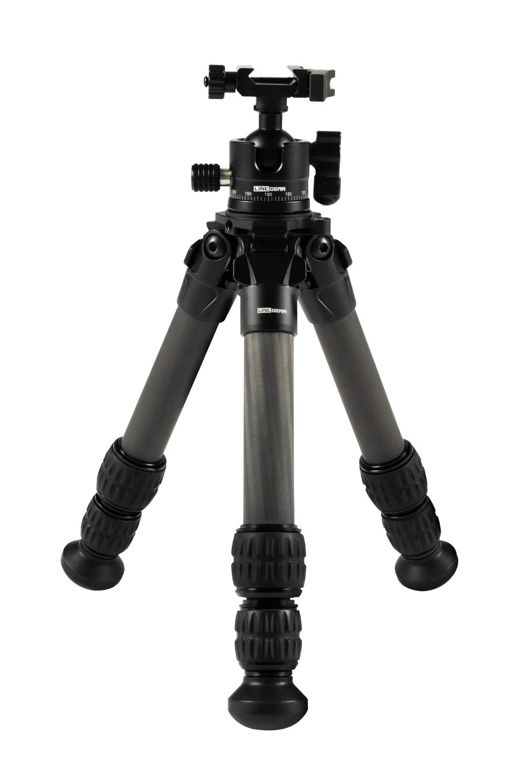 LINKOGEAR HT-223 Carbon Tripod Picatinny + Monoball Fix 26mm Clamp CNC Head