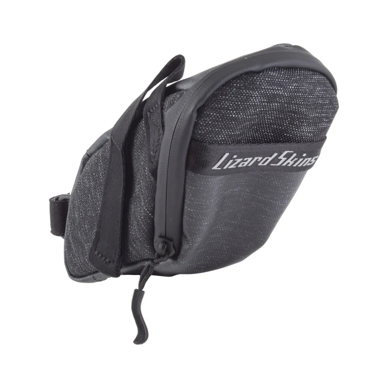 Lizard skins Super Cache Saddle Bag  Velcro Straps 51 c.i. Jet Black
