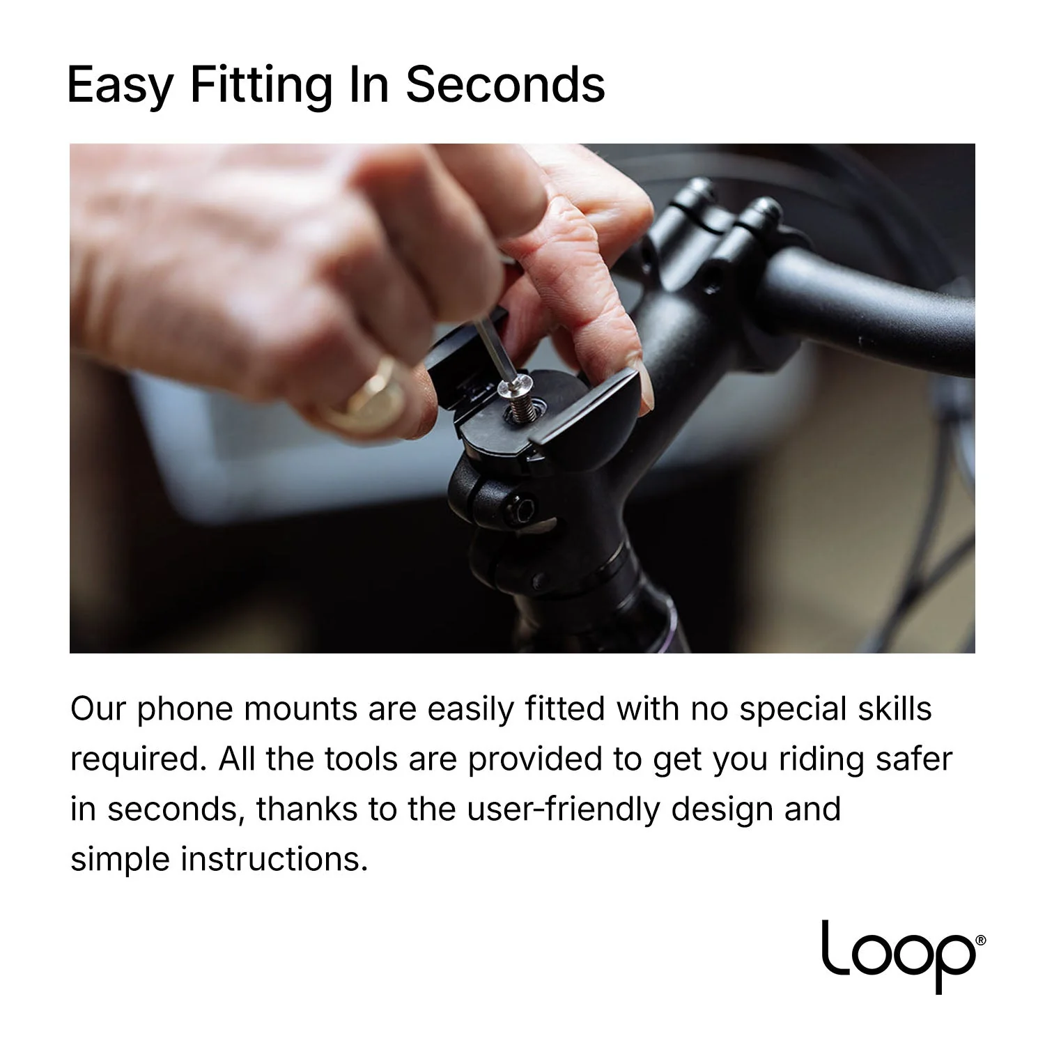 Loop - Micro Mount - Ultra-Compact Stem Cap Phone Mount - Image 9