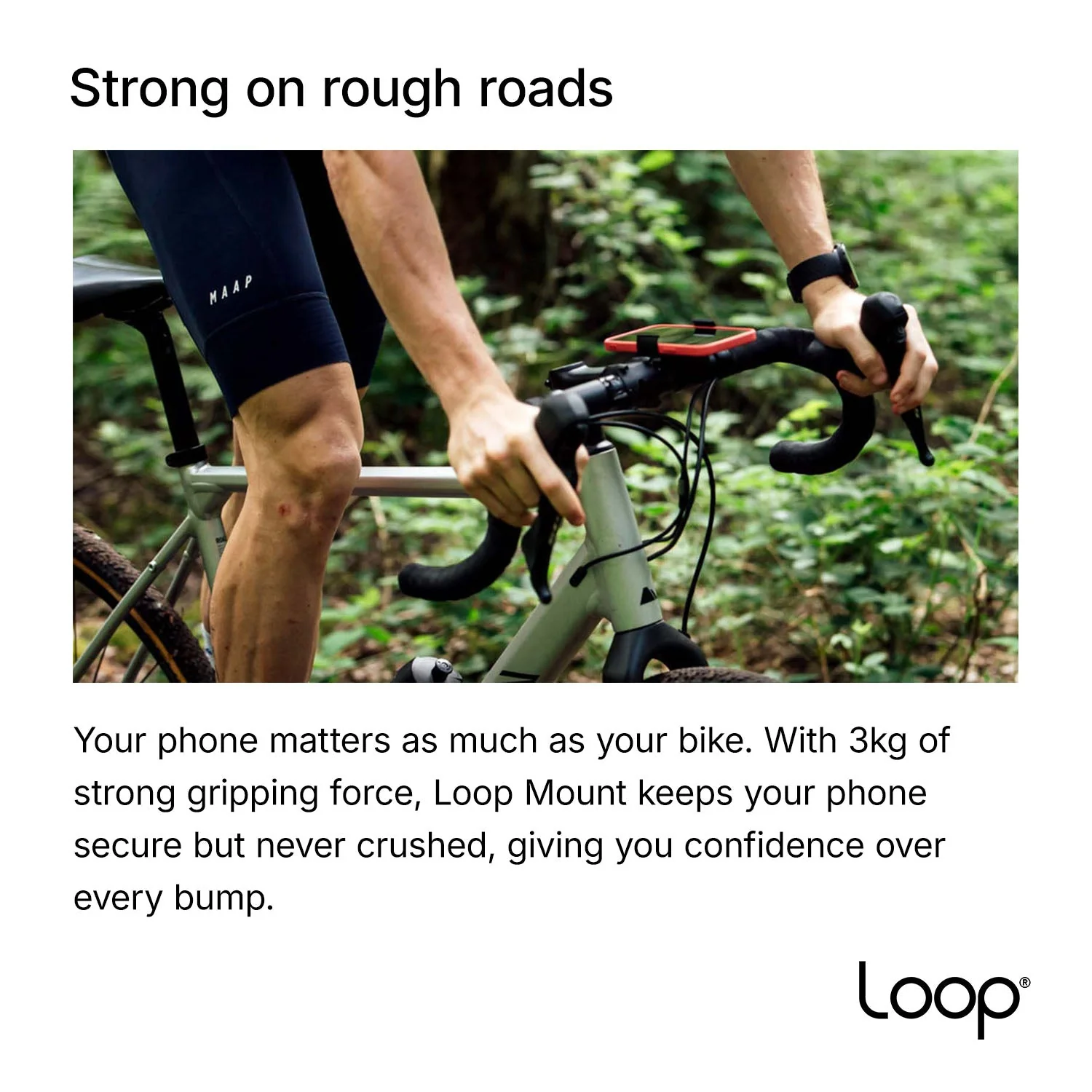 Loop Mount - Universal Bicycle Phone Mount - Image 6