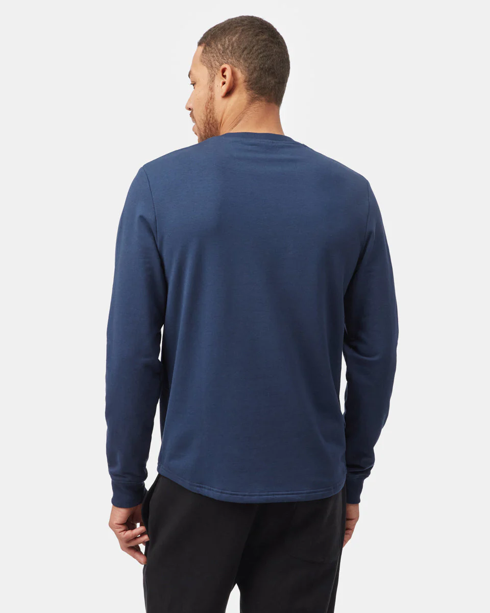 Lounge Shirt Tail Hem Crew - Image 3