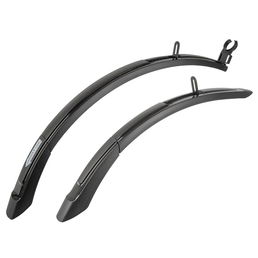 M-Wave Mud Max F+R ADJ S Fender 20''-24'' 55mm Black