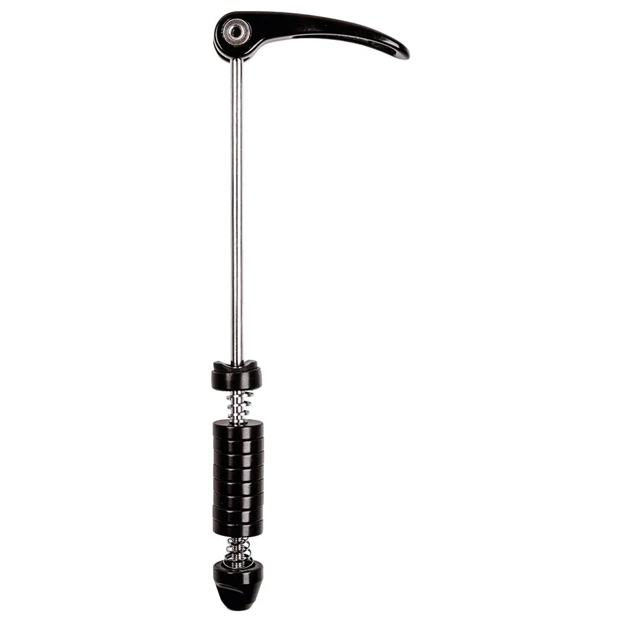 M-Wave Racky Axle QR Axle for mounting rear racks to hub axle clamp from 137 to 177mm