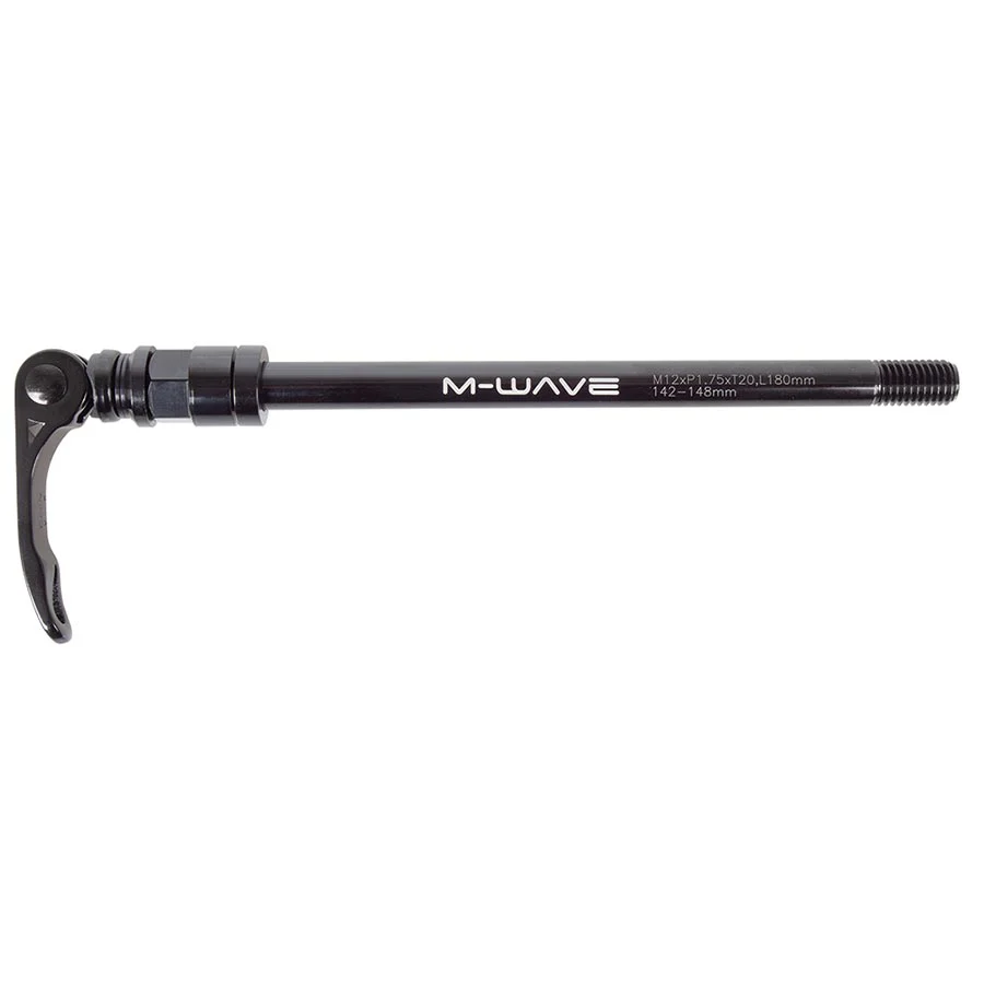 M-Wave Stalwart 171mm Thru Axle Rear 12x142mm TA Length: 171mm Thread Length: 20mm Thread Pitch: M12x1.00 Stalwart trailer