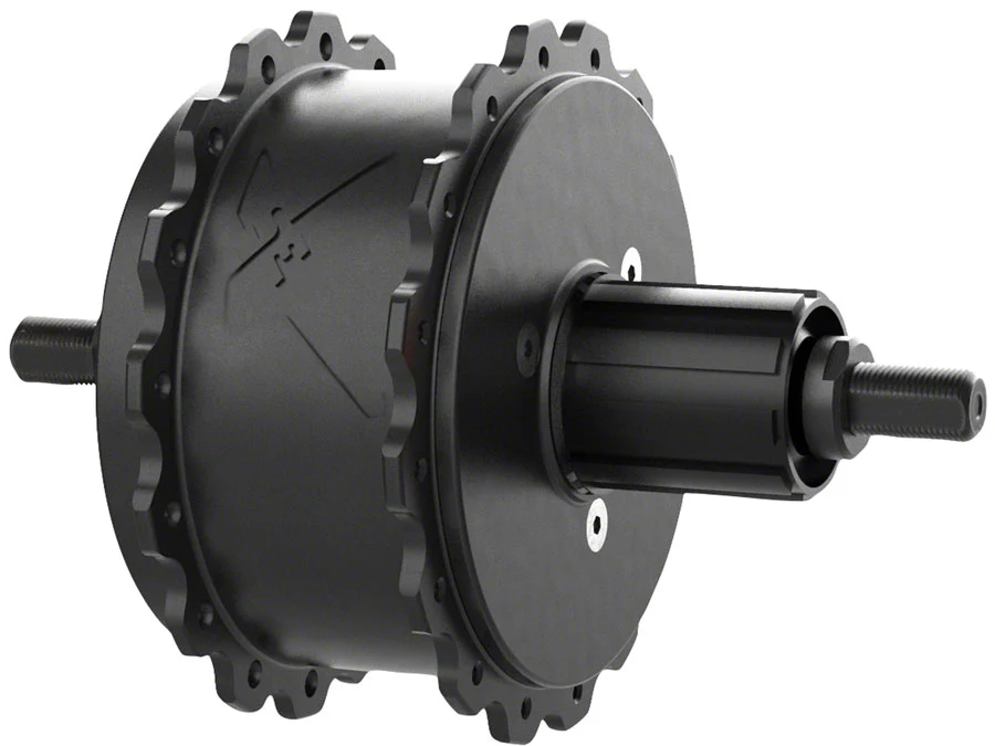 MAHLE Smartbike Systems X35 Ebike Hub Motor - Class 1 20mph 90 deg axle BLK