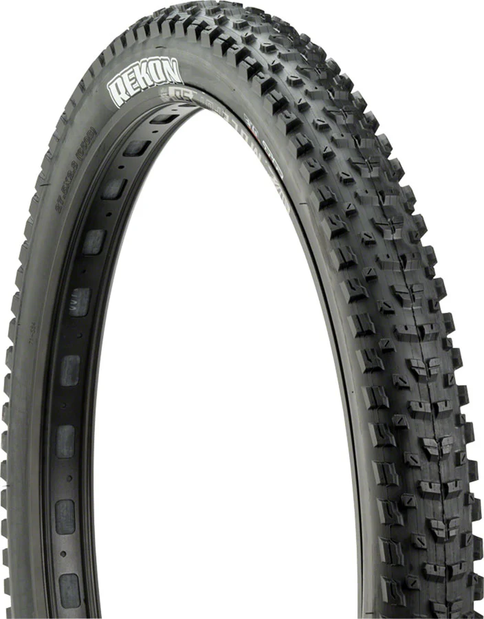 Maxxis Rekon Tire - 27.5 x 2.4 Tubeless Folding BLK 3C MaxxTerra EXO Wide Trail