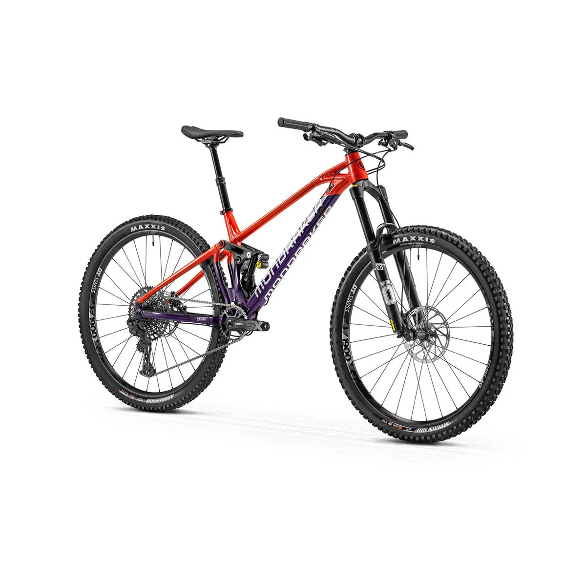 Mondraker - FOXY R Bike - Deep Purple-Flame Red (ENDURO) - Image 3