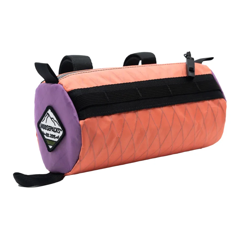 MoosePacks Handlebar Bag 2.5L Coral/Lilac