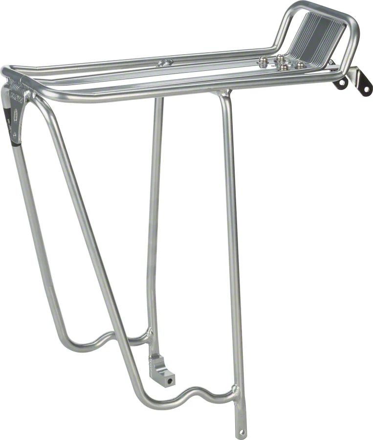 MSW RCR-100D Pork Chop Light-Duty Rear Rack 700c Silver