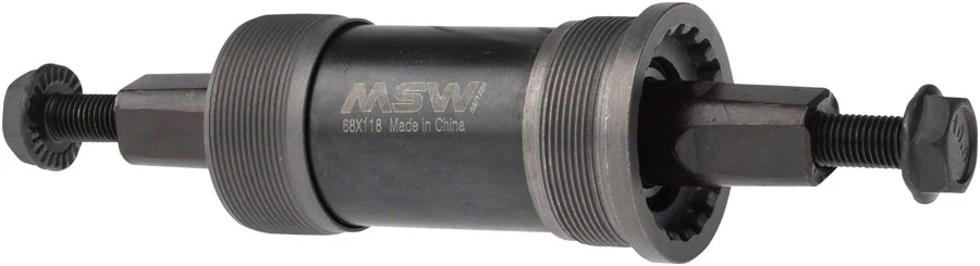 MSW ST100 Bottom Bracket - English 68 x 118mm Square Taper JIS