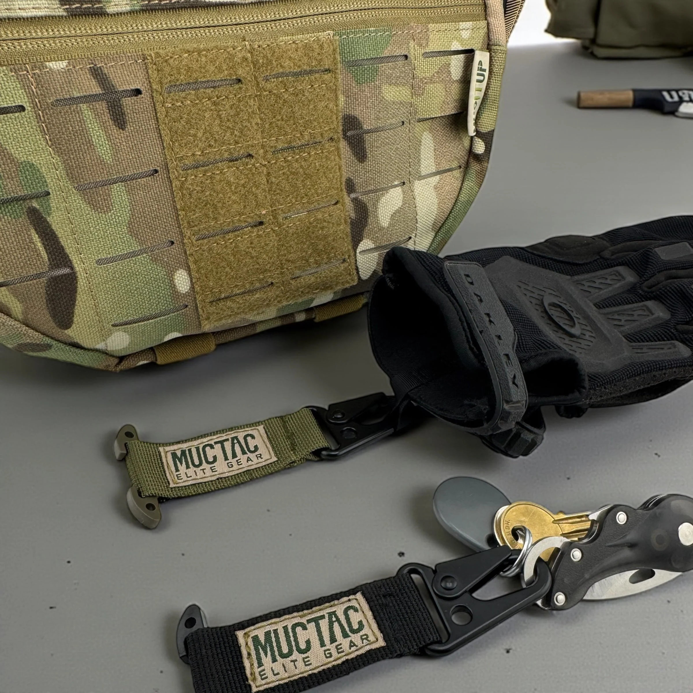 MUCITUP MUCTAC MOLLE Keychain Clip – Fits All True-Fit MOLLE Rigs & Duty Belts - Image 6