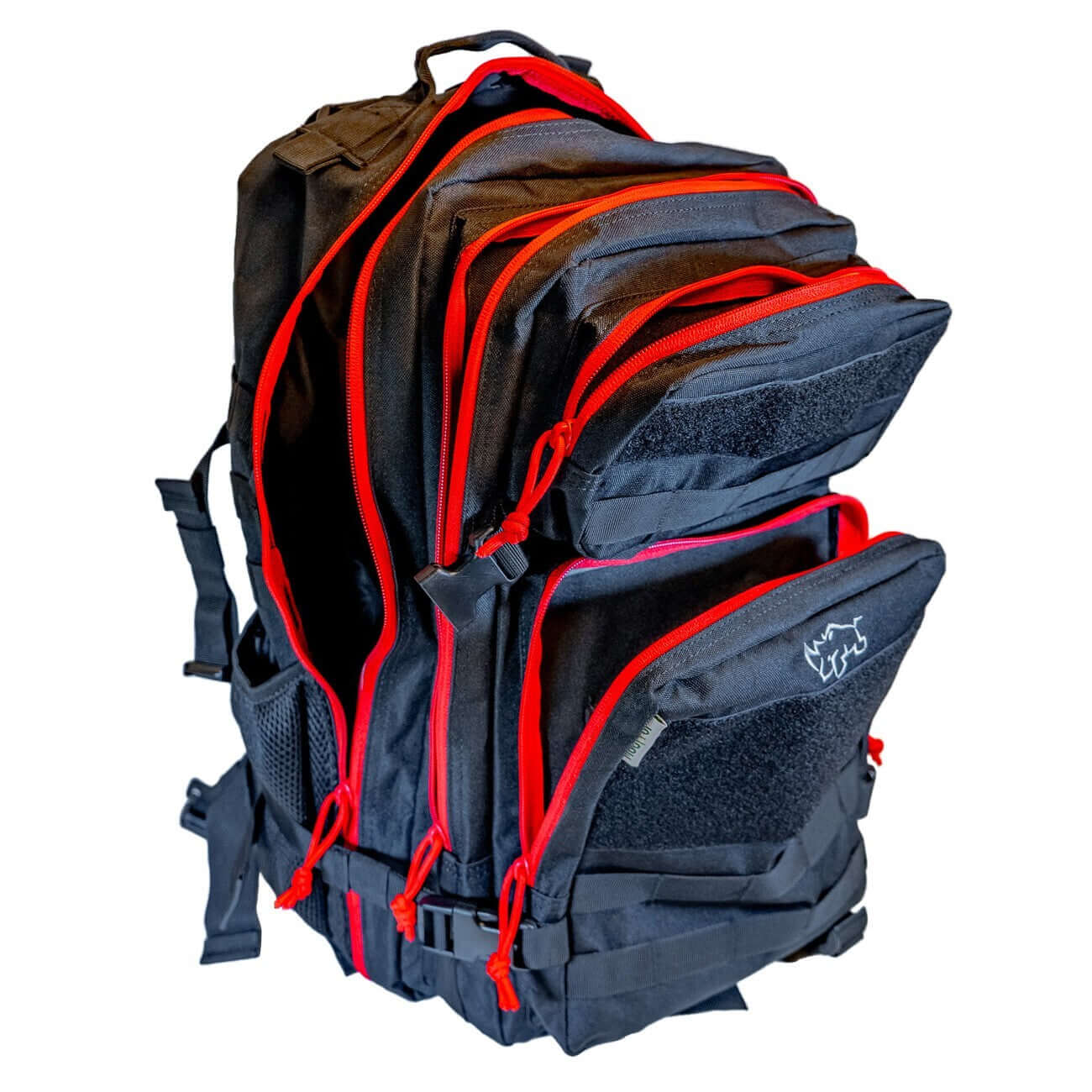 MUCITUP Rhino MUCPAC Tactical Backpack 500D Nylon MOLLE EDC - Grey, Black, & MCBK - Image 6