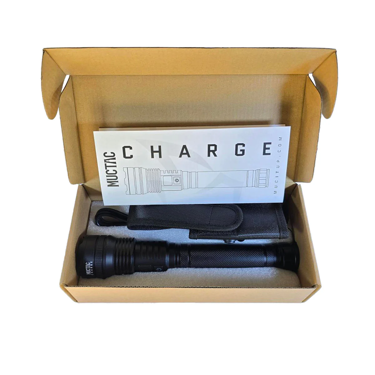 Muctac CHARGE Flashlight, 5000+ LMS, Zoomable, LED, USB, IP65, Aluminum Alloy - Image 14
