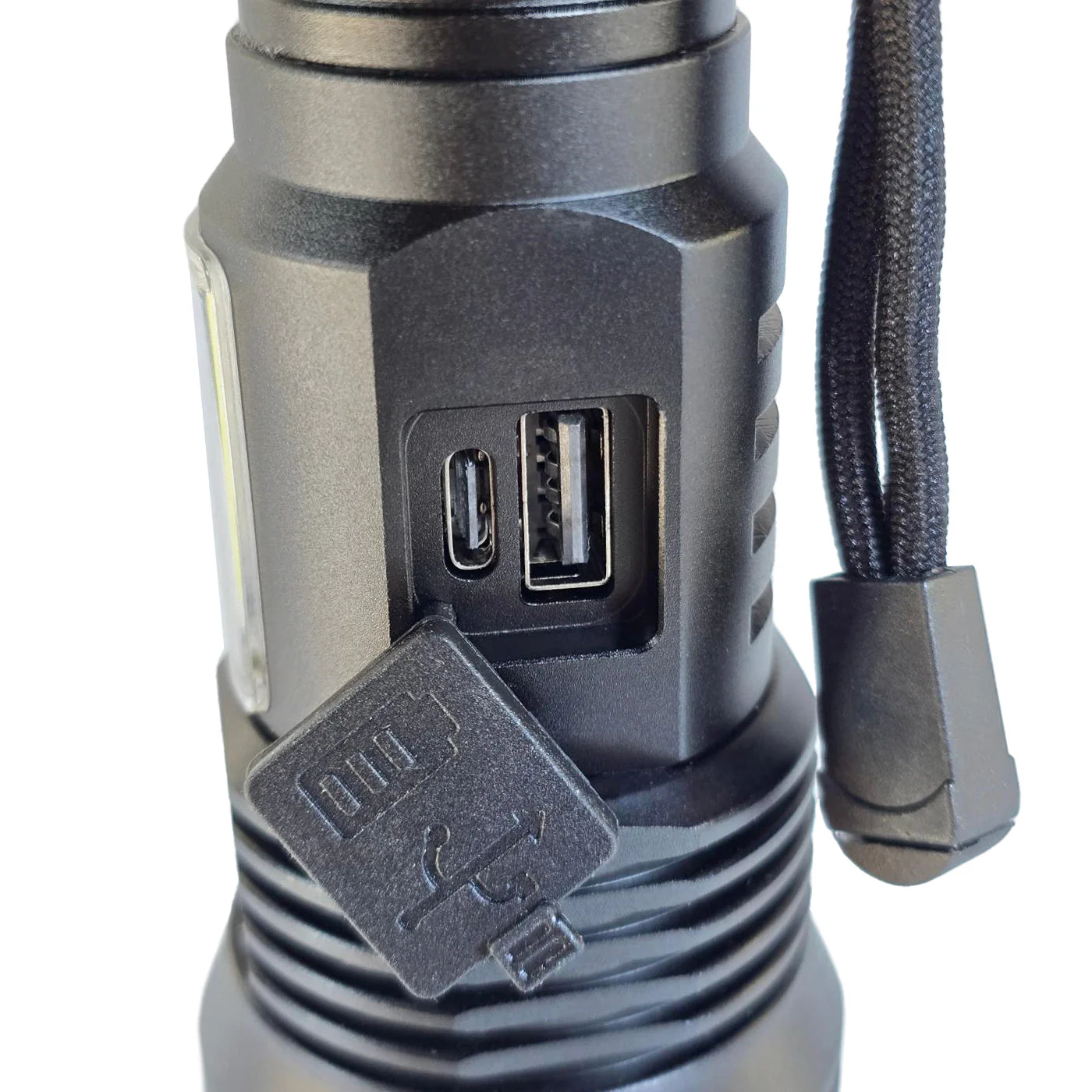 Muctac CHARGE Flashlight, 5000+ LMS, Zoomable, LED, USB, IP65, Aluminum Alloy - Image 5