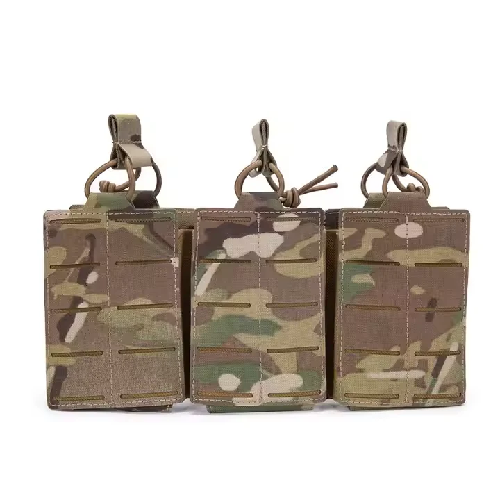 MUCTAC MOLLE Triple Rifle Mag Pouch – Built for Battle, Ready for Action - Image 6