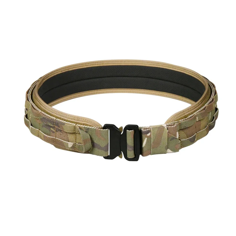 MUCTAC Tactical Belt Multicam MOLLE 1.75" w/ 2 Inner Belts, Anti-Slip - Image 7