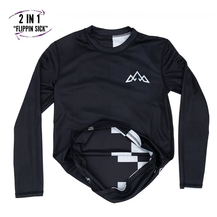 Mullet Reversible Ride Jersey (L/S) - Checkmate - Image 2