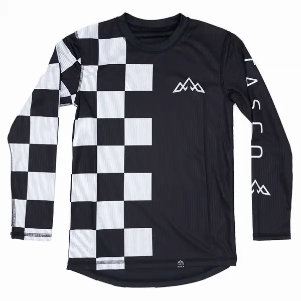 Mullet Reversible Ride Jersey (L/S) - Checkmate (Youth) - Image 2
