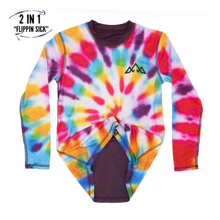 Mullet Reversible Ride Jersey (L/S) - Tie Dye - Image 2