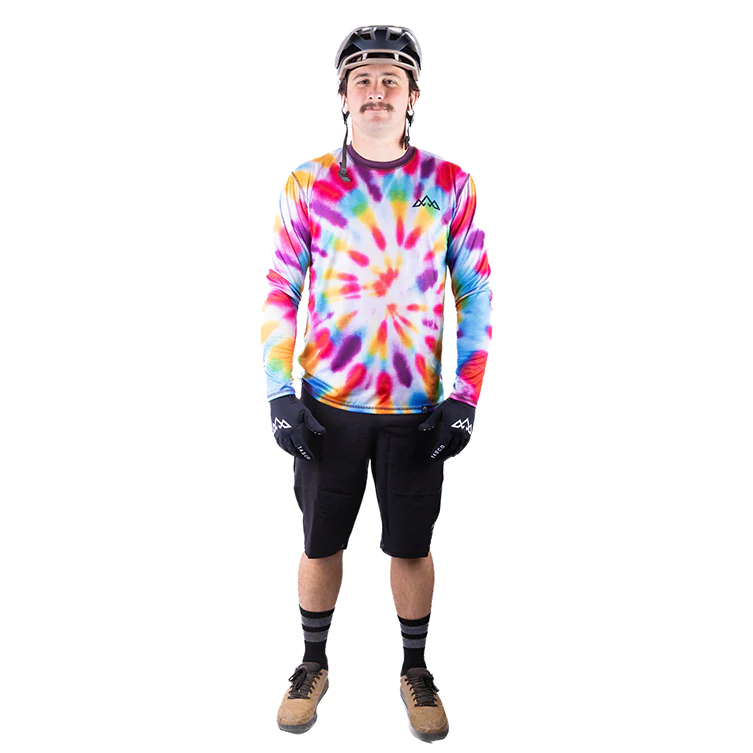 Mullet Reversible Ride Jersey (L/S) - Tie Dye - Image 5