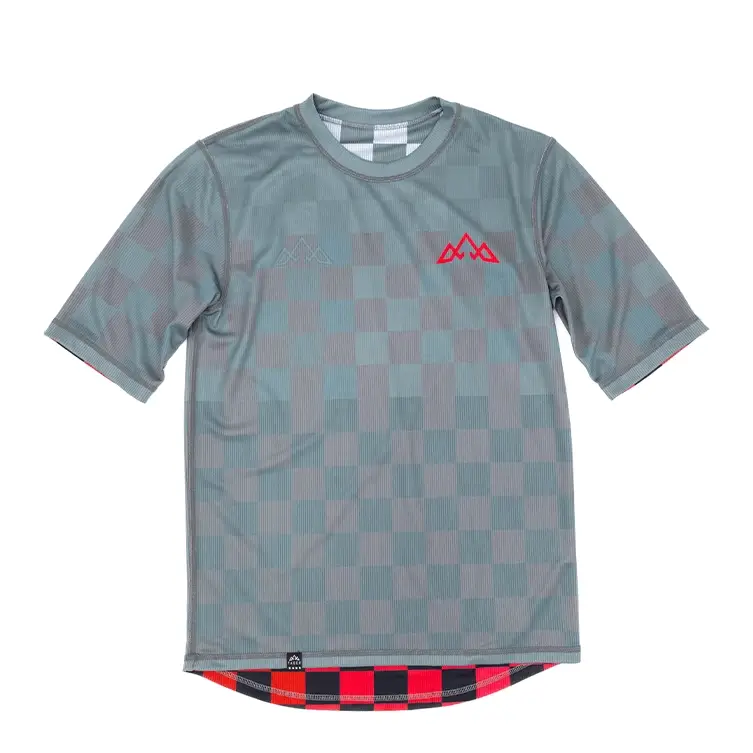 Mullet Reversible Ride Jersey (S/S) - Trickle Check